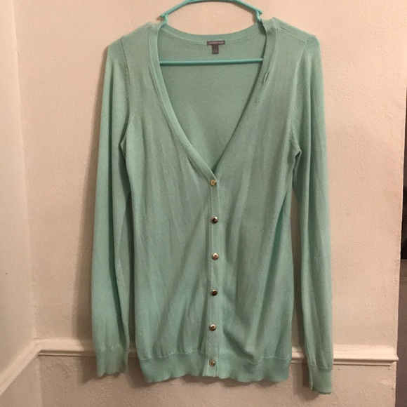 Turquoise Cardigan - Picture 1 of 2